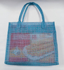 PVC mesh environmentally friendly handbag TAIWAN| PVC high frequency mesh storage bag OEM